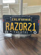 Star Wars inspired - License Plate Frame - Customizable