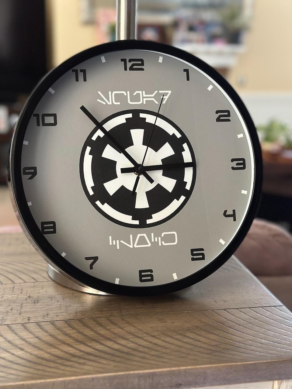 Star Wars inspired - Empire clock - 11"