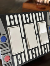 Star Wars inspired - Light Switch Cover Plate - (3 Decora)