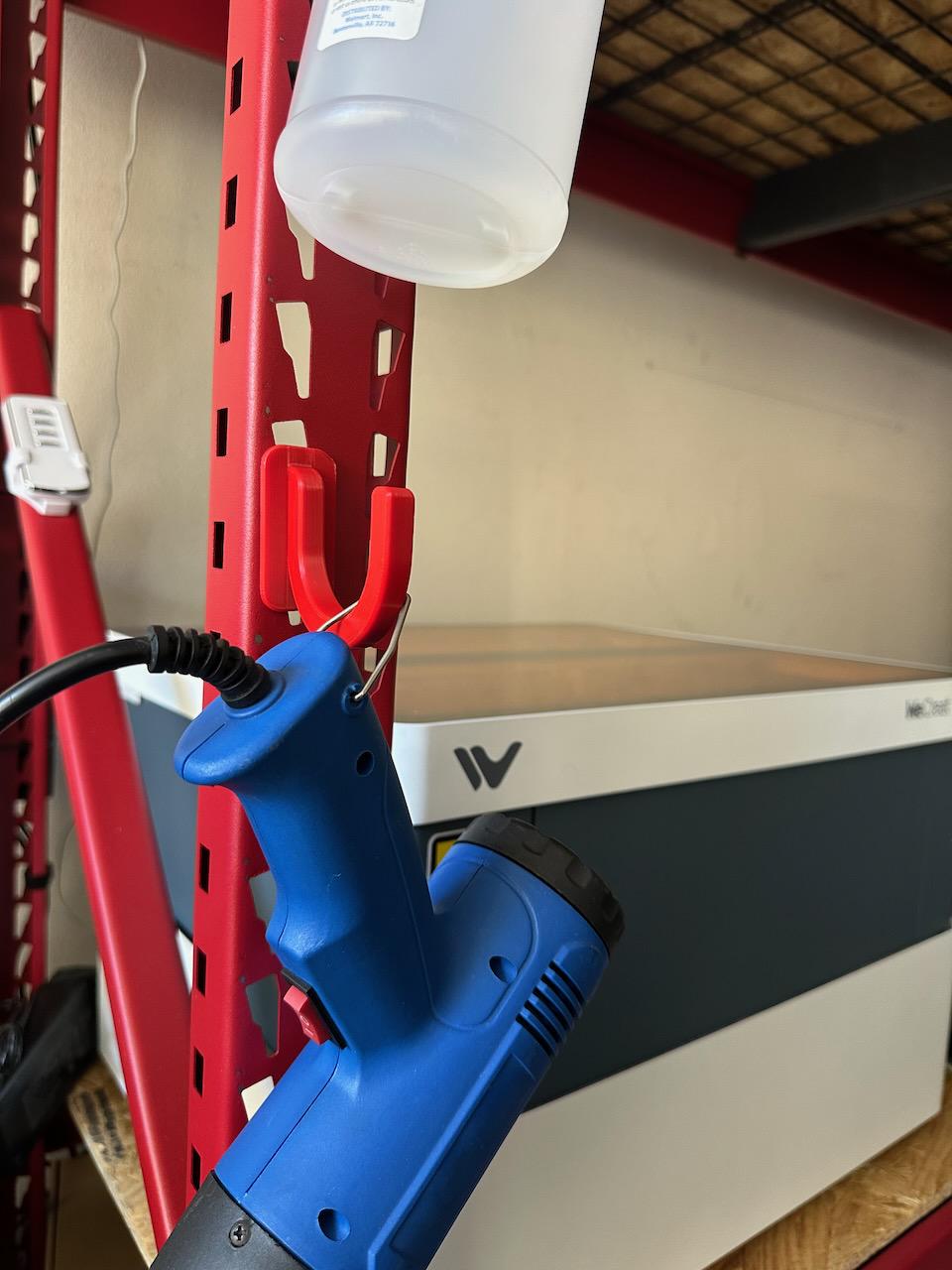 Husky Compatible Storage Rack Hooks - Front