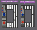 Star Wars inspired - Single Switch Decora Light Switch Plate