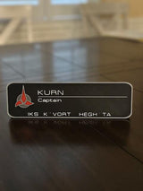 ST TNG TOS - Name Plate - Desktop Plaque - Personalized