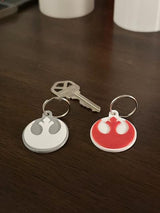 SW - Rebel - Empire - Keychains - Tags