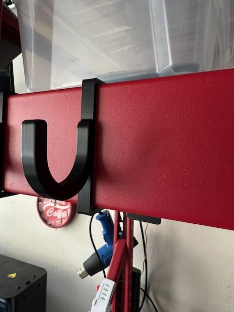 Husky Compatible Storage Rack Hooks - Cross Bar