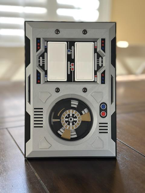 Star Wars inspired - Droid Access Panel - Light Switch Plate