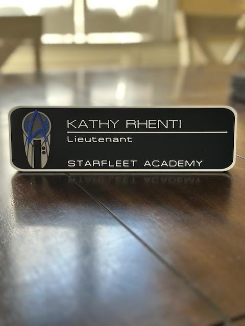 SF Academy ST SFA - Name Plate - Desktop Plaque - Personalized