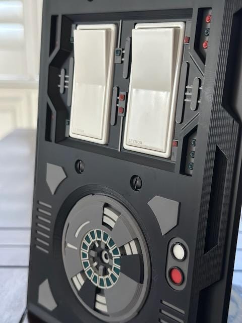 Star Wars inspired - Droid Access Panel - Light Switch Plate