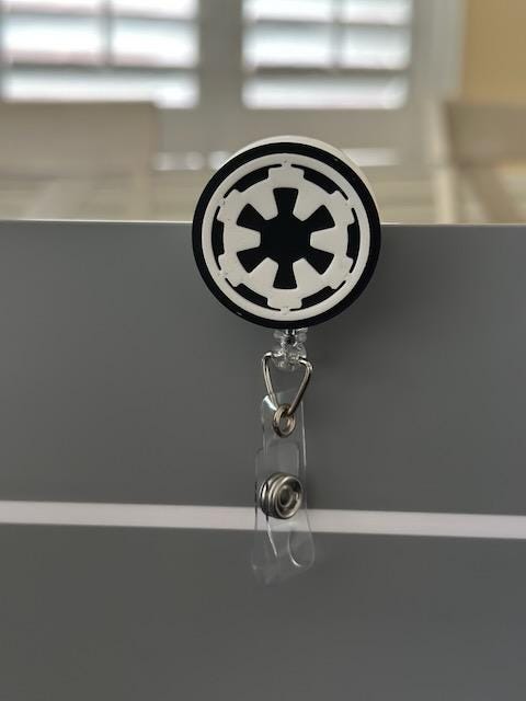 Star Wars Inspired - Badge Reel, Nurse Badge Reel,  Retractable ID Holder