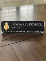 ST TNG TOS - Name Plate - Desktop Plaque - Personalized