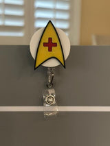 ST TNG ToS Badge Reel | Nurse Badge Reel |  Department | Retractable ID Holder