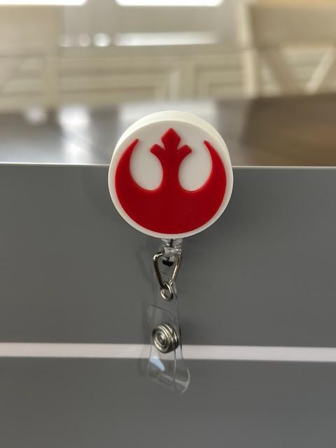 Star Wars Inspired - Badge Reel, Nurse Badge Reel,  Retractable ID Holder