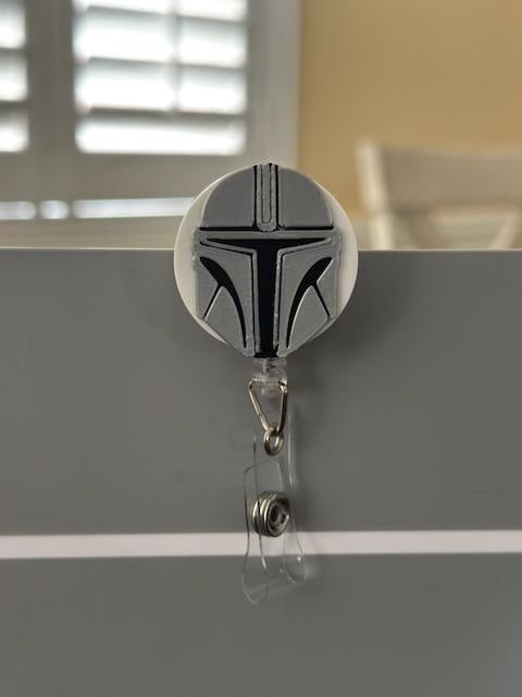 Star Wars Inspired - Badge Reel, Nurse Badge Reel,  Retractable ID Holder