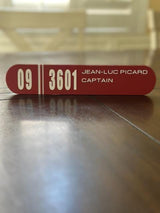 ST TNG TOS | Name Plate | Door Plaque | Wall Sign | Personalized
