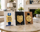 Personalized Jiu Jitsu Medal Display |  Desktop Stand | Wall Mount | belt color / stripes | Judo | Wrestling