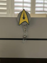 ST TNG ToS Badge Reel | Nurse Badge Reel |  Department | Retractable ID Holder