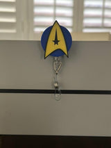 ST TNG ToS Badge Reel | Nurse Badge Reel |  Department | Retractable ID Holder