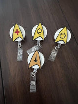ST TNG ToS Badge Reel | Nurse Badge Reel |  Department | Retractable ID Holder