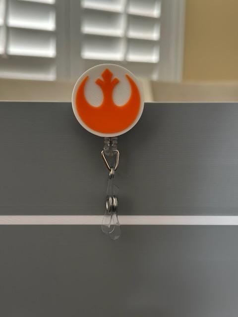 Star Wars Inspired - Badge Reel, Nurse Badge Reel,  Retractable ID Holder